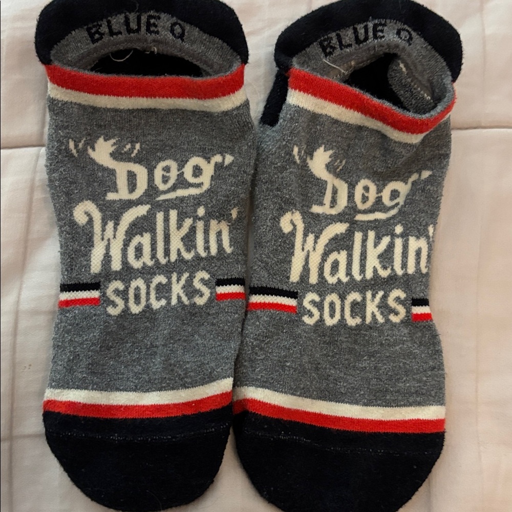 Dog walking socks!